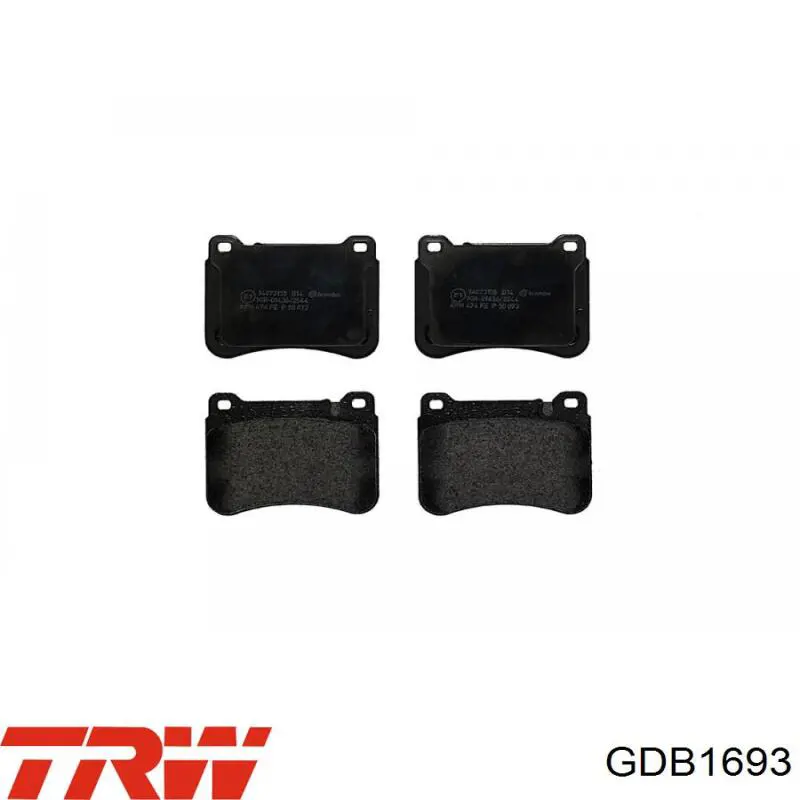Тормозные колодки TRW GDB1693