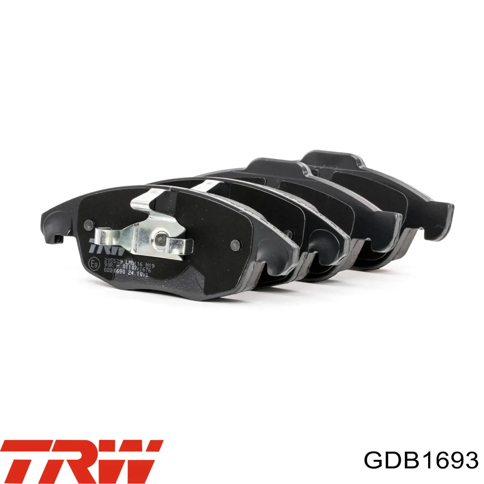 Передние тормозные колодки GDB1693 TRW