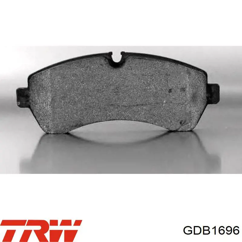 Купить GDB1696 TRW Колодки тормозные