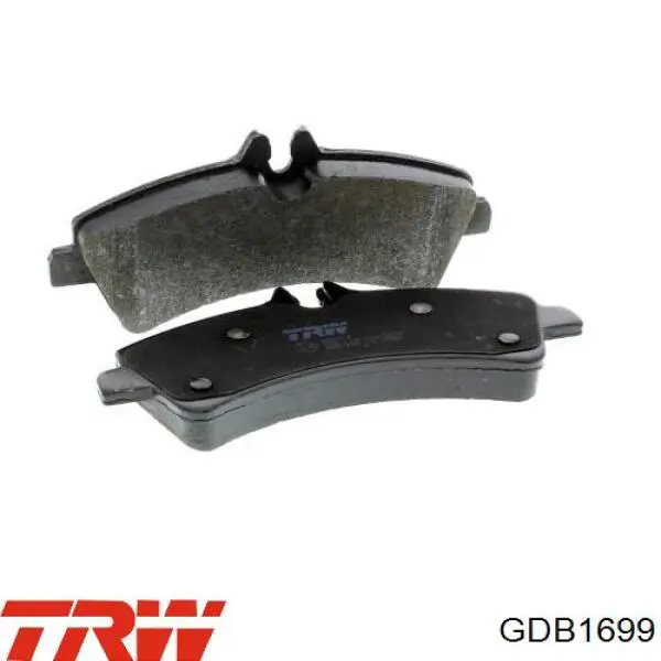 Задние дисковые колодки TRW GDB1699