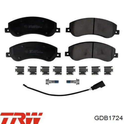 Тормозные колодки TRW GDB1724