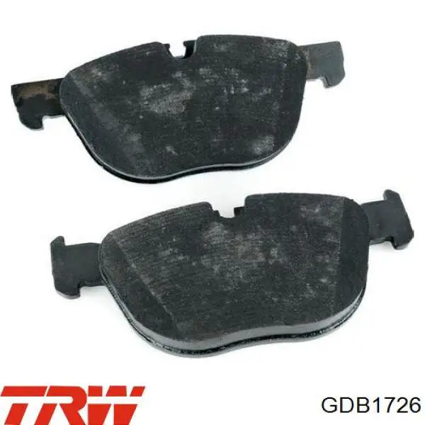 GDB1726 TRW Колодки передние