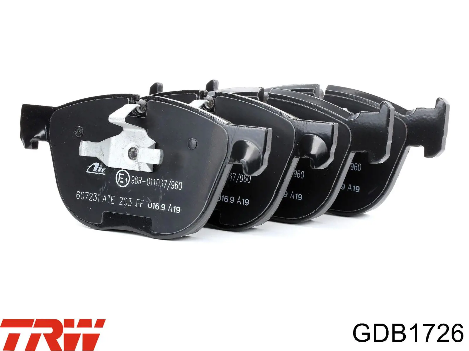 Колодки TRW GDB1726 цена, от 61.43 USD