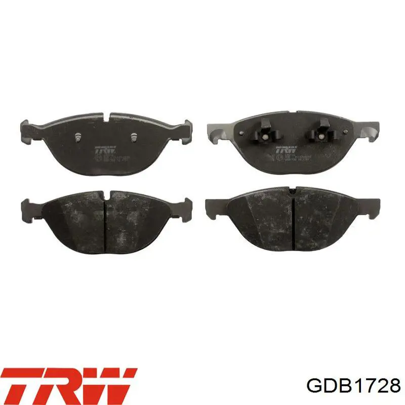 Колодки TRW GDB1728 цена, от 66.08 USD