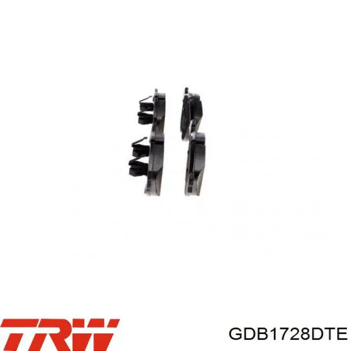 Купить GDB1728DTE TRW Колодки тормозные