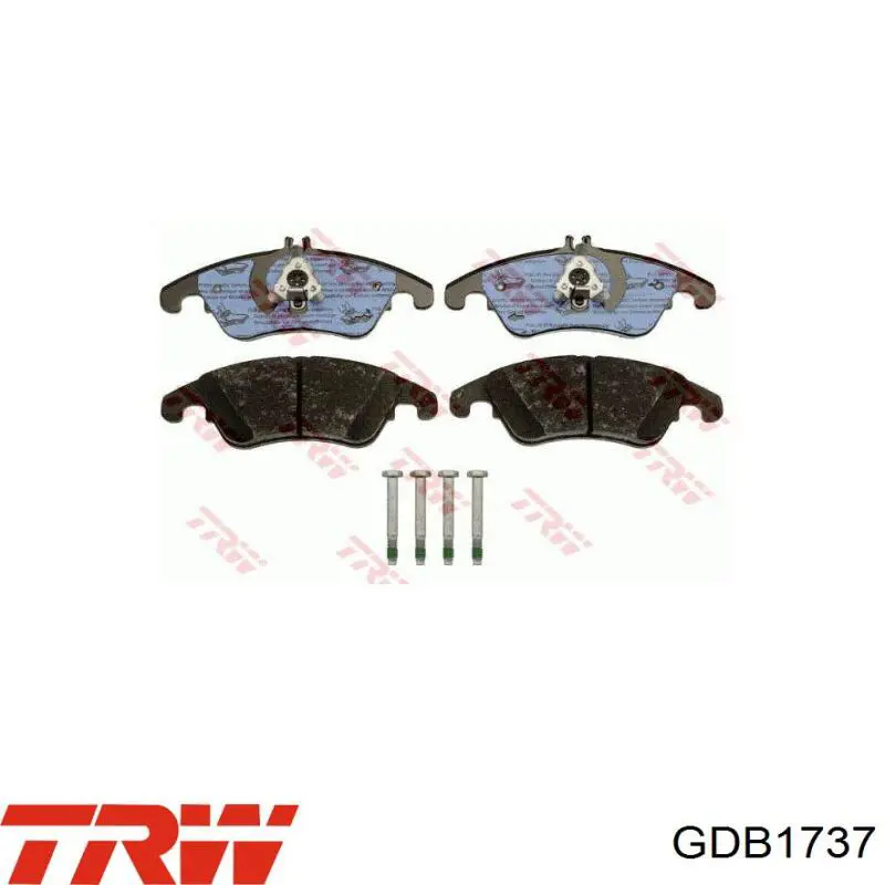Тормозные колодки TRW GDB1737
