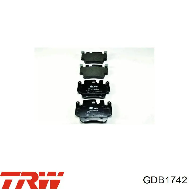 Тормозные колодки TRW GDB1742