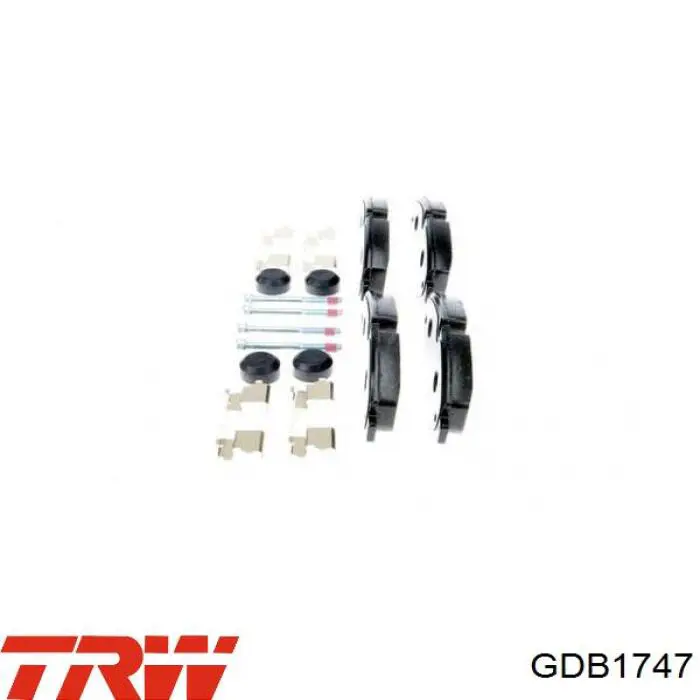 Тормозные колодки TRW GDB1747
