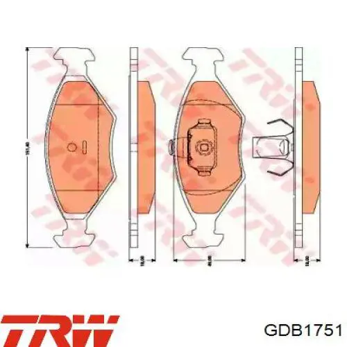 Купить PA0223AF Japan Parts Колодки тормозные