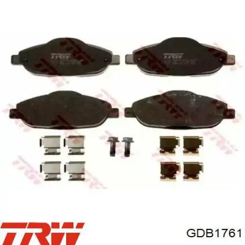 Колодки TRW GDB1761 цена, от 42.92 USD