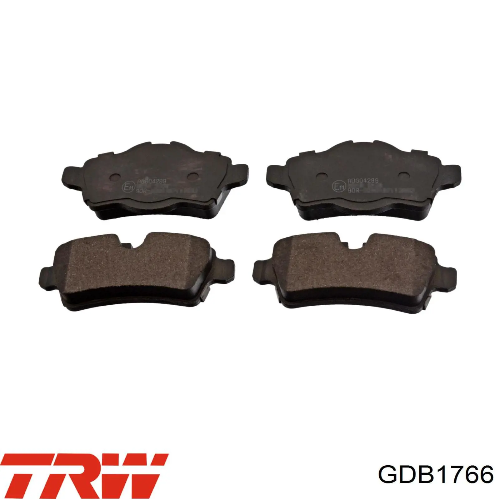 Задние дисковые колодки TRW GDB1766