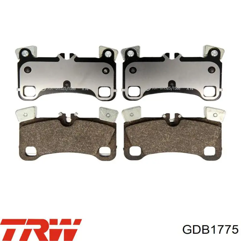 Задние тормозные колодки GDB1775 TRW