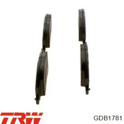 Тормозные колодки TRW GDB1781