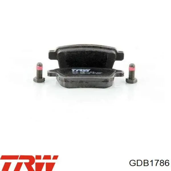 Колодки дисковые  TRW GDB1786 цена, от 26.75 USD