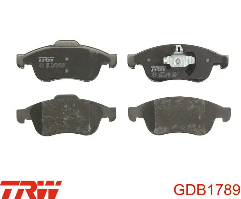 Купить GDB1789 TRW Колодки тормозные
