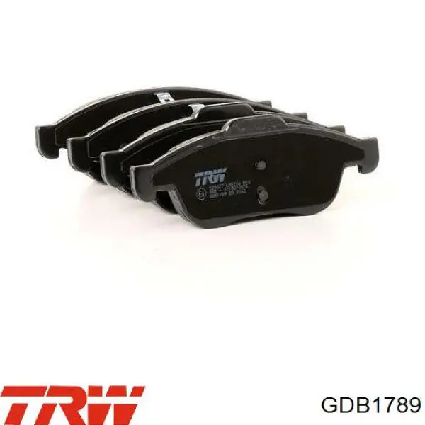 Передние тормозные колодки GDB1789 TRW
