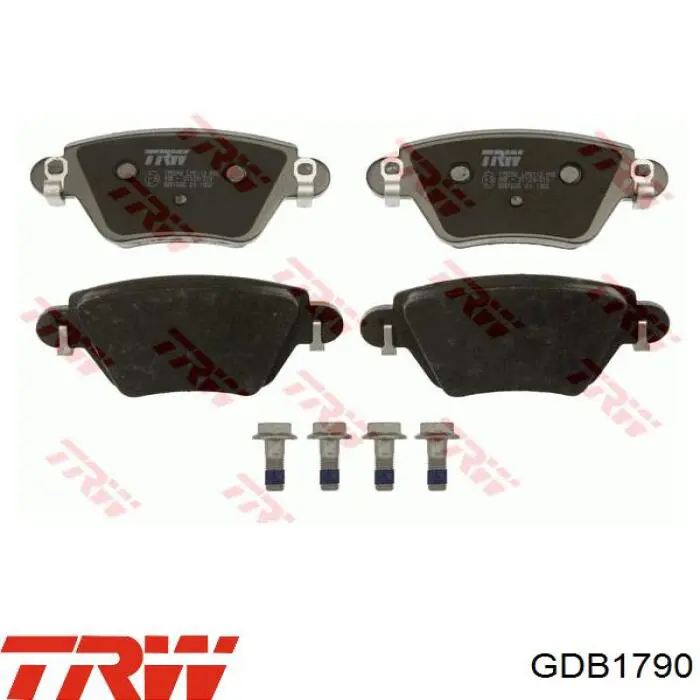 Колодки TRW GDB1790 цена, от 37.74 USD