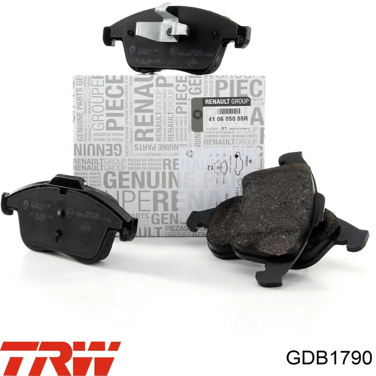 Передние тормозные колодки GDB1790 TRW