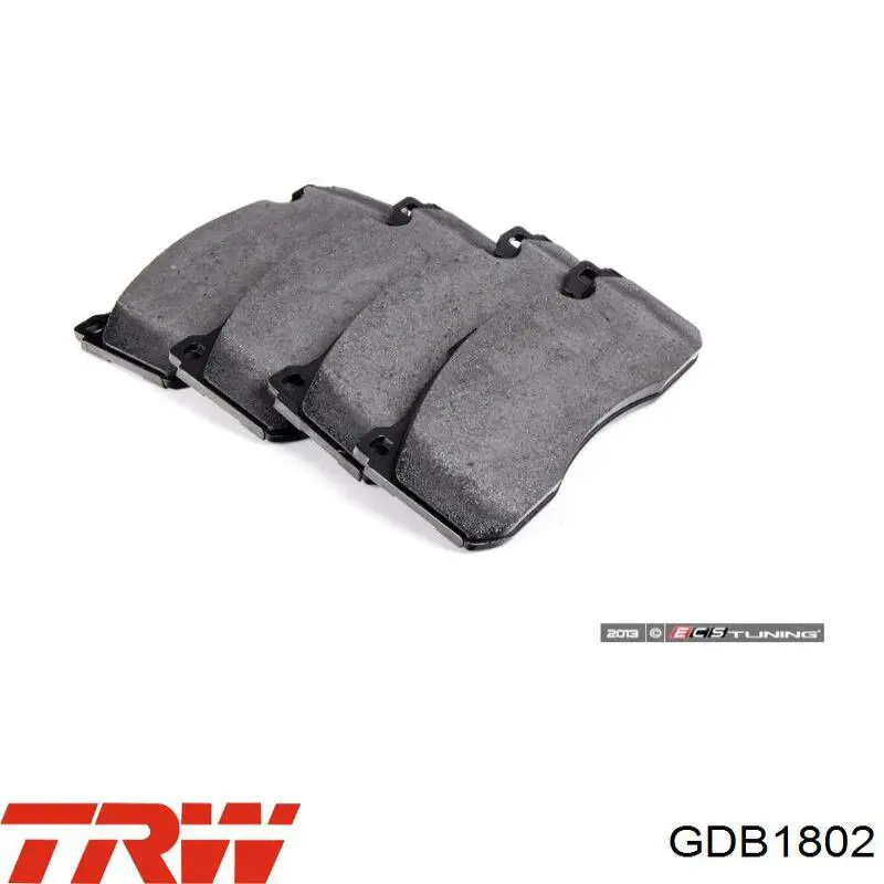 Тормозные колодки TRW GDB1802