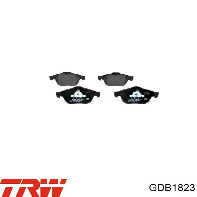 Колодки TRW GDB1823 цена, от 35.81 USD