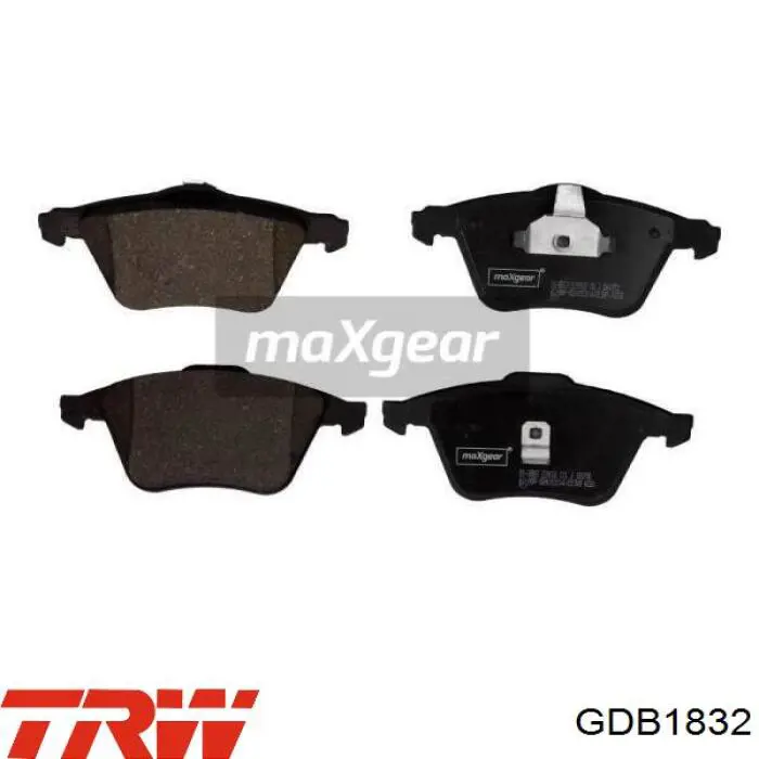 Колодки TRW GDB1832 цена, от 35.68 USD