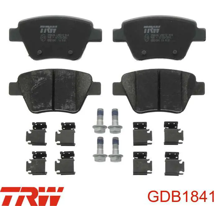 Колодки дисковые  TRW GDB1841 цена, от 37.21 USD