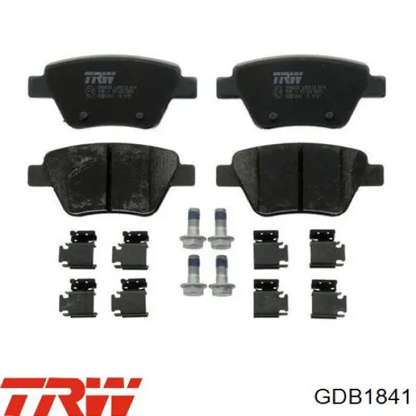 Колодки дисковые  TRW GDB1841 цена, от 37.21 USD