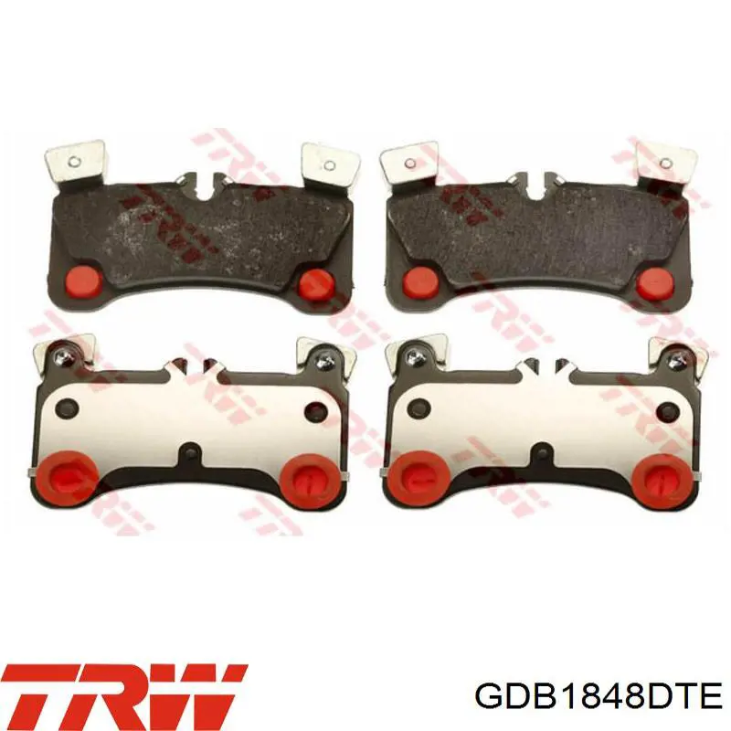 Тормозные колодки TRW GDB1848DTE