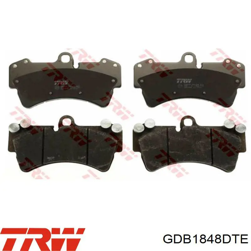 Купить GDB1848DTE TRW Колодки тормозные