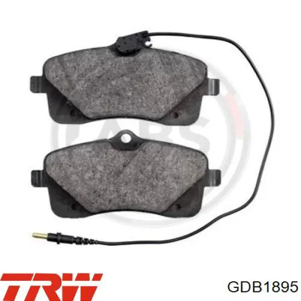 Передние тормозные колодки GDB1895 TRW