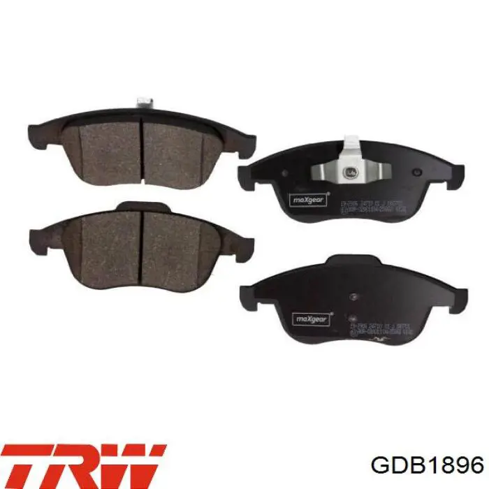 Колодки TRW GDB1896 цена, от 32.99 USD