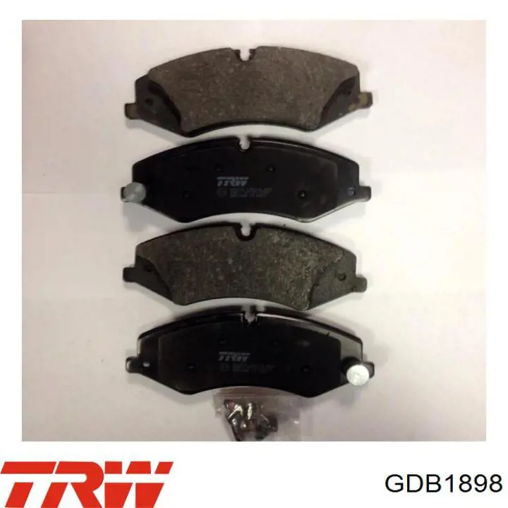 Передние тормозные колодки GDB1898 TRW