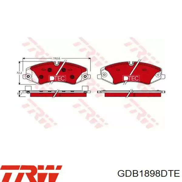 Колодки Land Rover LR10981 цена, от 71.93 USD