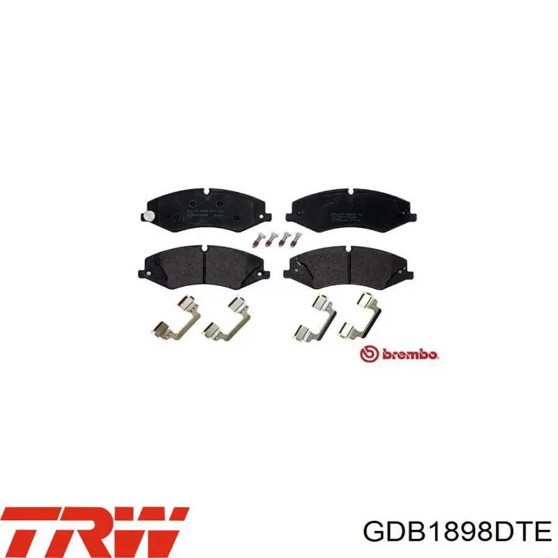 DPX2123 EBC Brakes Колодки передние