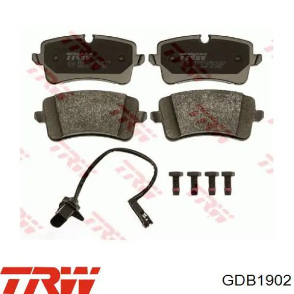 Колодки дисковые  TRW GDB1902 цена, от 44.46 USD