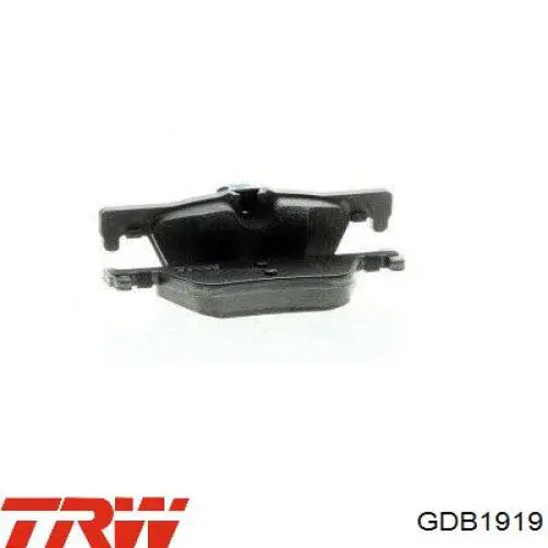Задние тормозные колодки GDB1919 TRW