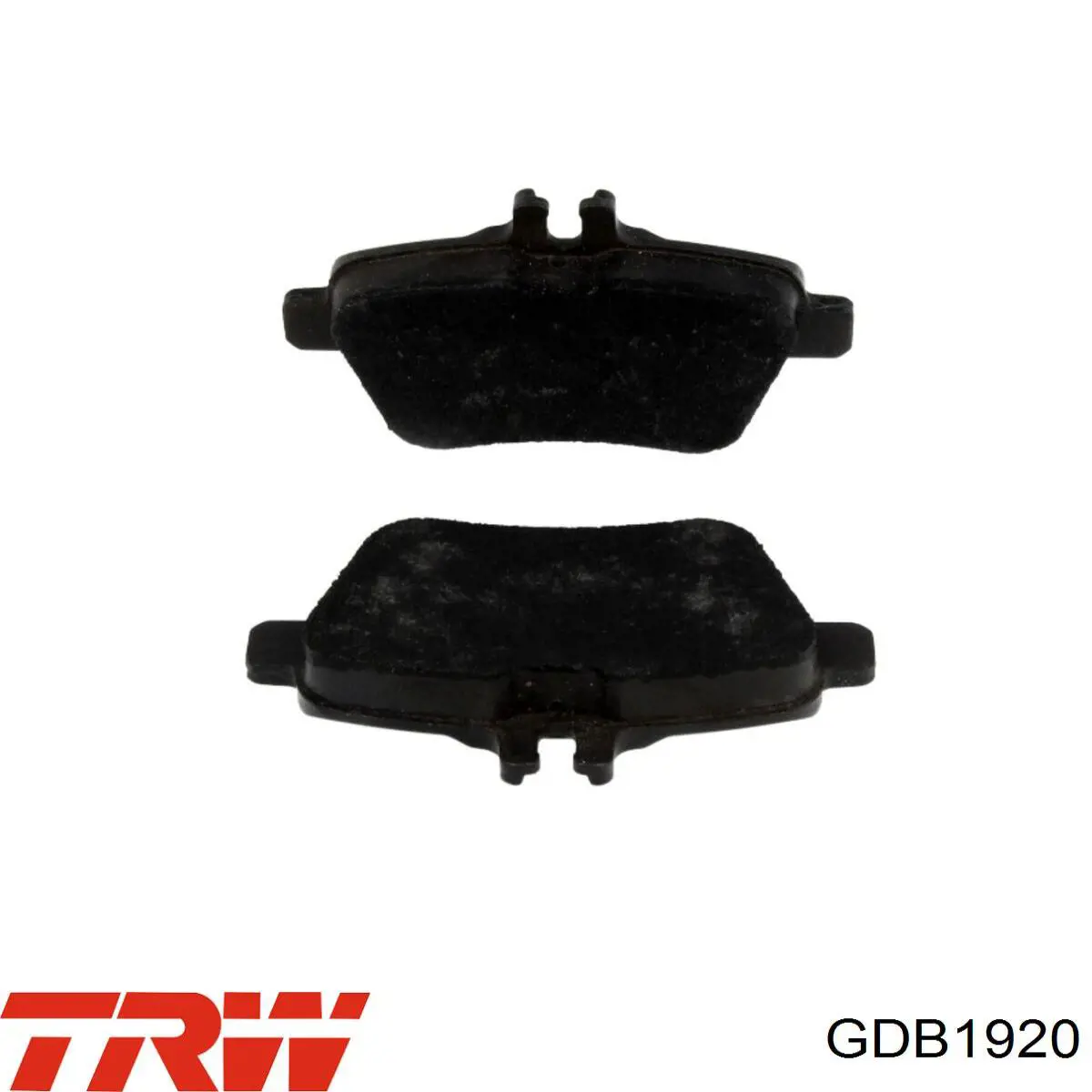 Задние тормозные колодки GDB1920 TRW