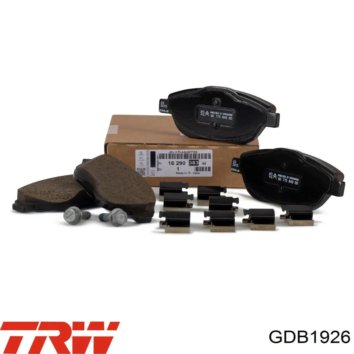 Купить GDB1926 TRW Колодки тормозные