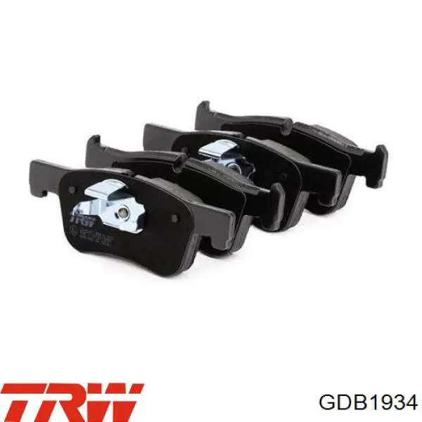 Передние тормозные колодки GDB1934 TRW