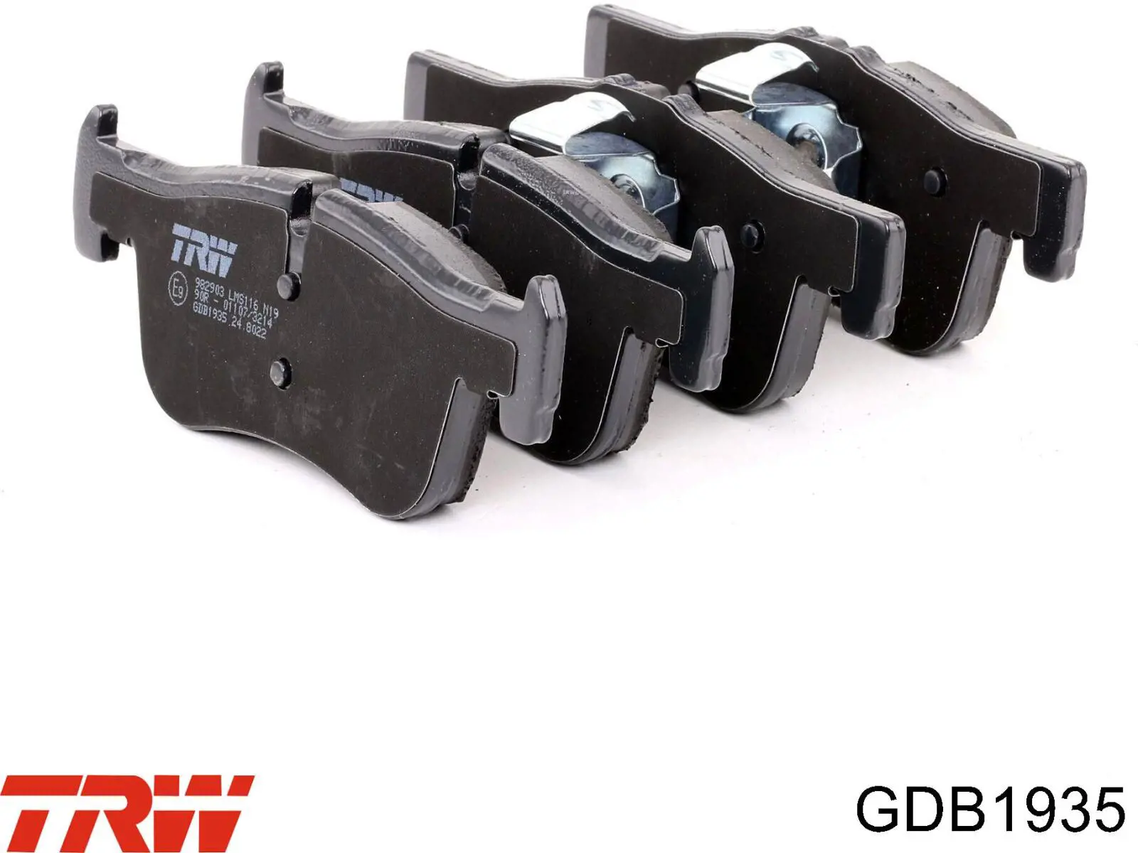 Купить GDB1935 TRW Колодки тормозные