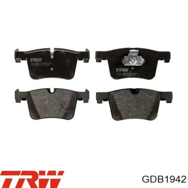 Передние тормозные колодки GDB1942 TRW