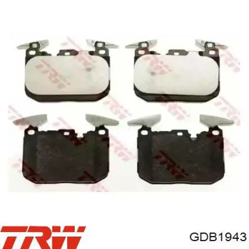 Купить GDB1943 TRW Колодки тормозные