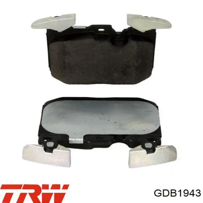 Передние тормозные колодки GDB1943 TRW