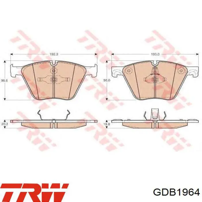 Тормозные колодки Jurid/Bendix 573457J