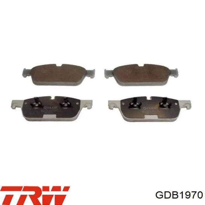 Тормозные колодки TRW GDB1970