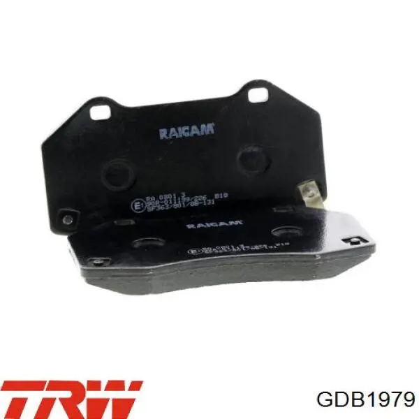 Колодки TRW GDB1979 цена, от 33.70 USD