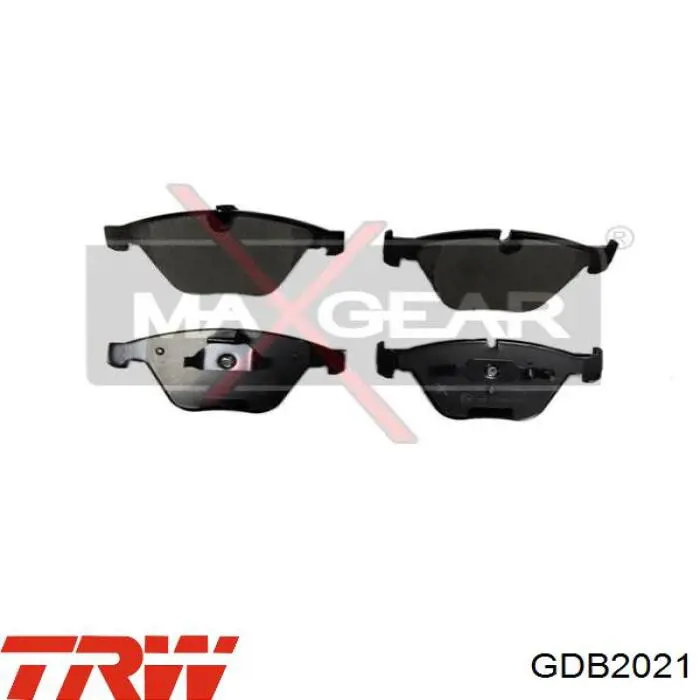 Купить GDB2021 TRW Колодки тормозные