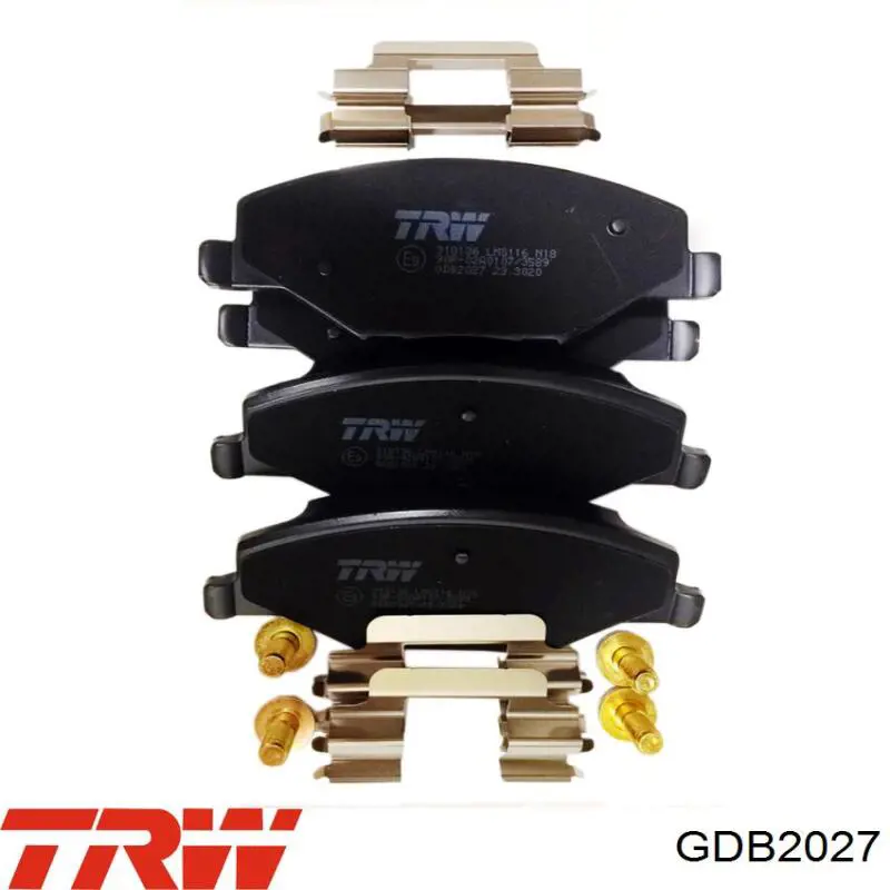 Тормозные колодки TRW GDB2027