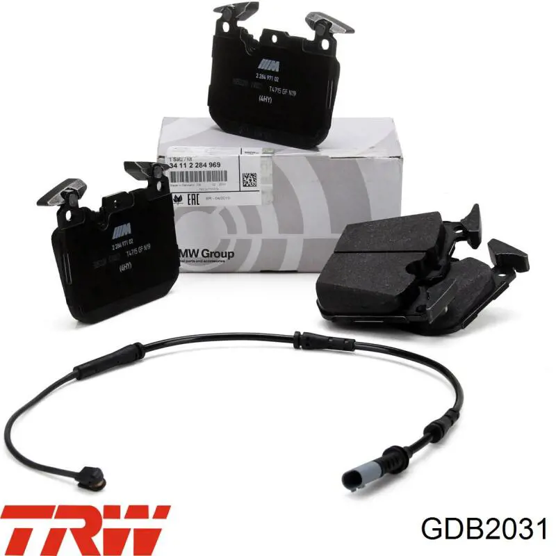 Передние тормозные колодки 320329 Daco