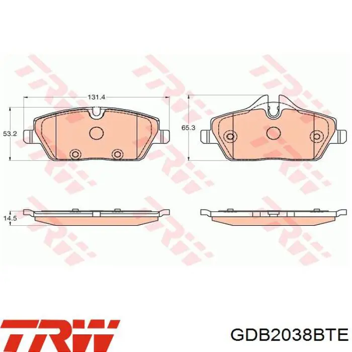 Тормозные колодки Jurid/Bendix 573841J